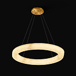 Люстра в виде кольца из натурального камня Minerals of Light варинант исполнения - 2 | Loft Concept во Владивостоке