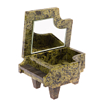 Шкатулка в виде рояля из натурального камня змеевик Stone Casket варинант исполнения - 2 | Loft Concept во Владивостоке