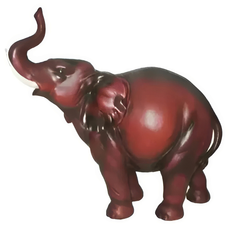 Статуэтка в виде слона Elephant Symbol Коричневый Статуэтка в виде слона Elephant Symbol Коричневый во Владивостоке | Loft Concept