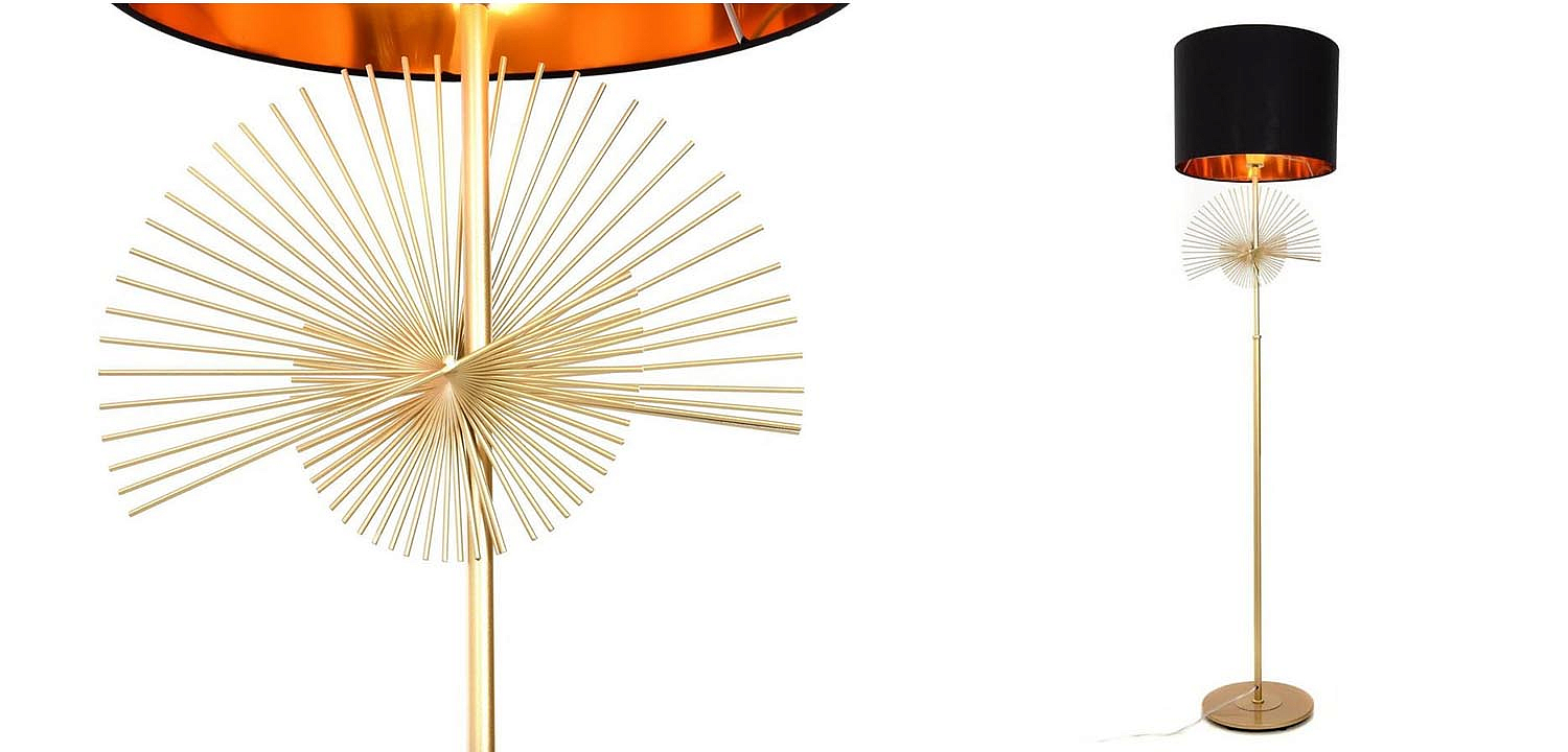 Торшер Genoveva Floor lamp black Торшер Genoveva Floor lamp black - Loft-Concept во Владивостоке