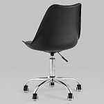 Офисный стул на металлическом основании EGGERY Black варинант исполнения - 5 | Loft Concept во Владивостоке