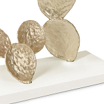 Консоль прямоугольная белая с основанием в виде кактуса Cactus варинант исполнения - 2 | Loft Concept во Владивостоке