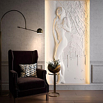 Барельеф NAKED варинант исполнения - 3 | Loft Concept во Владивостоке