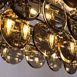 Люстра с круглыми стеклянными подвесками Cardiel Smok Glass Chandelier варинант исполнения - 3 | Loft Concept во Владивостоке