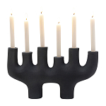 Подсвечник алюминиевый черный Ember варинант исполнения - 1 | Loft Concept во Владивостоке