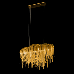 Люстра подвесная с металлическими цепочками и изогнутыми металлическими дугами 72 см Atlantis Chain варинант исполнения - 15 | Loft Concept во Владивостоке