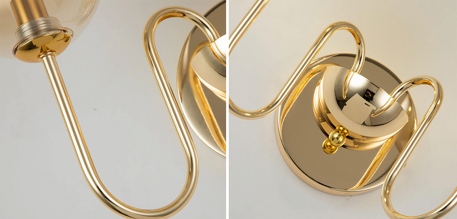 Бра Sheiry Glass Ball Wall Lamp Бра Sheiry Glass Ball Wall Lamp - Loft-Concept во Владивостоке