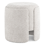 Дизайнерский Пуф Букле Poof Alice Light Gray Boucle  варинант исполнения - 1 | Loft Concept во Владивостоке