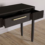 Элегантная Консоль Primo с выдвижным ящиком Темный орех варинант исполнения - 4 | Loft Concept во Владивостоке