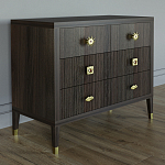 Бельевой Комод с 4 ящиками Elsa Dreams Walnut варинант исполнения - 1 | Loft Concept во Владивостоке