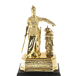 Часы настольные бронзовые из натурального камня Яшма Stone Clock варинант исполнения - 4 | Loft Concept во Владивостоке