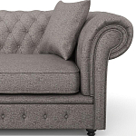 Мебельная ткань Шенилл серый цвет 138 см T4-32 варинант исполнения - 12 | Loft Concept во Владивостоке