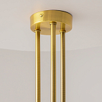 Люстра со стеклянными вставками Helios варинант исполнения - 5 | Loft Concept во Владивостоке