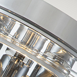 Потолочный светильник для ванных комнат с круглым стеклянным плафоном и тремя лампами Quoizel варинант исполнения - 8 | Loft Concept во Владивостоке