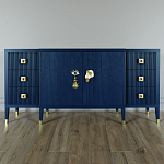 Большой Комод-буфет Elsa Dreams Blue с ящиками варинант исполнения - 5 | Loft Concept во Владивостоке