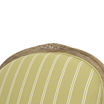 Кресло Ava Classical Armchair green striped flax варинант исполнения - 4 | Loft Concept во Владивостоке