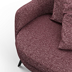 Мебельная ткань Шенилл фиолетовый цвет 138 см T4-25 варинант исполнения - 3 | Loft Concept во Владивостоке