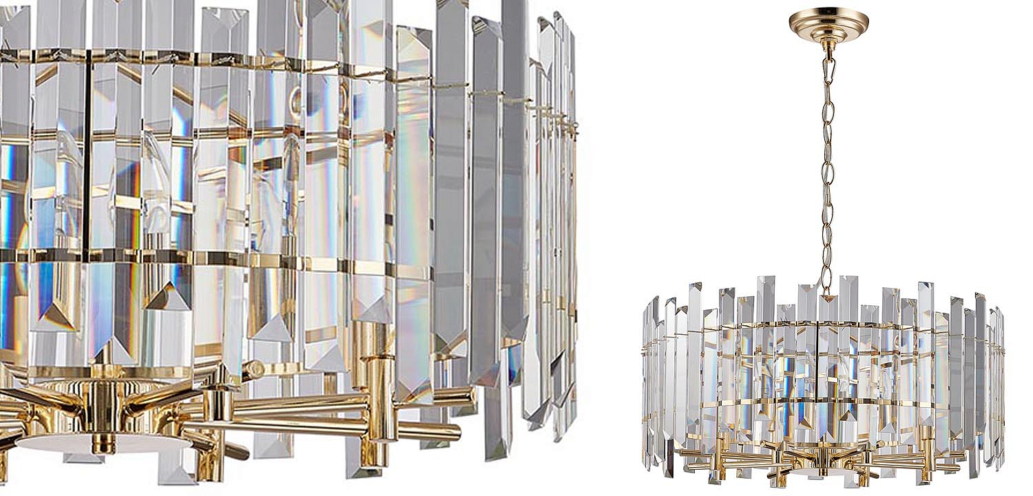 Люстра Langley Chandelier gold 60 Люстра Langley Chandelier gold 60 - Loft-Concept во Владивостоке