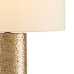 Настольная лампа золотая с цилиндрическим абажуром Golden Mosaic варинант исполнения - 1 | Loft Concept во Владивостоке