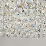 Потолочный светильник круглый с прозрачными подвесками Lunet варинант исполнения - 11 | Loft Concept во Владивостоке