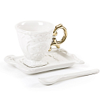 Кофейная пара Seletti I-Coffee Gold варинант исполнения - 1 | Loft Concept во Владивостоке