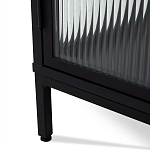 Сервант двухдверный с рифленым стеклом The Keeper варинант исполнения - 5 | Loft Concept во Владивостоке