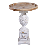 Приставной столик с резным античным узором Antique Engraving варинант исполнения - 1 | Loft Concept во Владивостоке