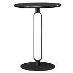 Кофейный столик черный круглый Graceful Base варинант исполнения - 3 | Loft Concept во Владивостоке