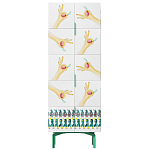 Тумба с зелеными ножками Tall Forest Ok варинант исполнения - 1 | Loft Concept во Владивостоке