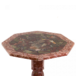 Кофейный стол из натуральных камней Лемезит и Яшма Natural Stone Tables варинант исполнения - 24 | Loft Concept во Владивостоке
