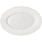 Обеденный сервиз белого цвета из фарфора на 6 персон 23 предмета Floral Charm варинант исполнения - 2 | Loft Concept во Владивостоке