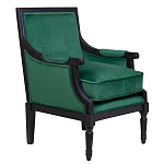 Кресло Harry Armchair black and green velour варинант исполнения - 1 | Loft Concept во Владивостоке