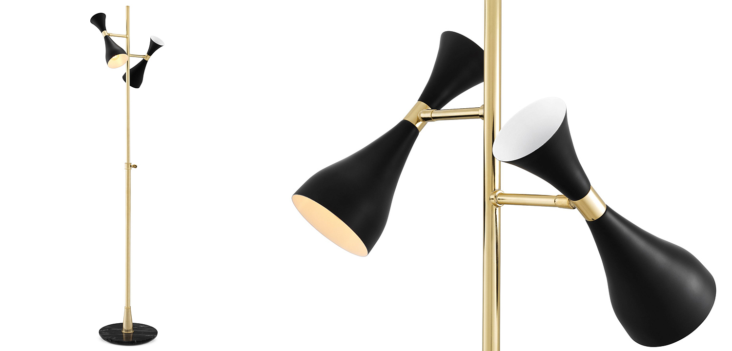 Торшер Eichholtz Floor Lamp Cordero Торшер Eichholtz Floor Lamp Cordero - Loft-Concept во Владивостоке