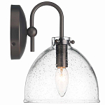 Бра с куполообразным прозрачным плафоном Glass Dome with Seeds варинант исполнения - 3 | Loft Concept во Владивостоке