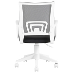 Офисное кресло с основанием из белого пластика Desk chairs Black варинант исполнения - 4 | Loft Concept во Владивостоке