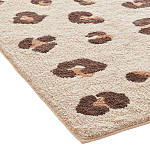 Ковер из хлопка с леопардовым принтом Soft Hugs варинант исполнения - 2 | Loft Concept во Владивостоке
