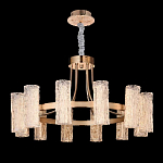 Люстра круглая с текстурными цилиндрическими плафонами Glimpse варинант исполнения - 6 | Loft Concept во Владивостоке