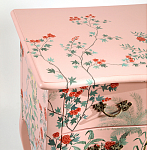 Комод розовый с росписью Цветы L.XV CHEST OF DRAWERS Flowers варинант исполнения - 4 | Loft Concept во Владивостоке