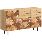 Буфет с принтом на дверцах Elise Cupboard варинант исполнения - 5 | Loft Concept во Владивостоке