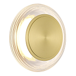 Бра круглое золото/прозрачный Plumpness LED 7 варинант исполнения - 1 | Loft Concept во Владивостоке