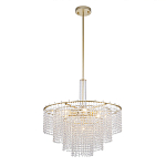 Люстра многоярусная с каскадами кристаллов Crystal Rains варинант исполнения - 2 | Loft Concept во Владивостоке