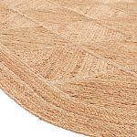 Ковер из джута квадратный с закругленными краями Atlas варинант исполнения - 2 | Loft Concept во Владивостоке