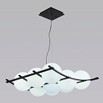 Люстра подвесная с 9-ю плафонами в форме шара Yarvi варинант исполнения - 4 | Loft Concept во Владивостоке