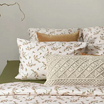 Чехол на подушку с макраме бежевого цвета Macrame варинант исполнения - 6 | Loft Concept во Владивостоке