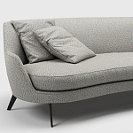 Мебельная ткань Шенилл серо-голубой цвет 142 см T4-47 варинант исполнения - 6 | Loft Concept во Владивостоке