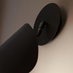 Бра с поворотным плафоном Aracea Black Wall Lamp варинант исполнения - 13 | Loft Concept во Владивостоке