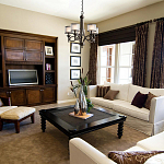 Люстра с белыми тканевыми абажурами в прозрачных стеклянных цилиндрах Kichler варинант исполнения - 22 | Loft Concept во Владивостоке