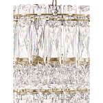 Люстра подвесная круглая из прозрачного хрусталя с золотым корпусом Selfsufficient варинант исполнения - 5 | Loft Concept во Владивостоке