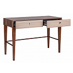 Стол письменный из массива бука с 2-мя ящиками бежевый Wenge Light варинант исполнения - 3 | Loft Concept во Владивостоке