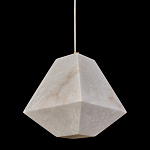 Подвесной светильник с фигурным плафоном Stone Prism варинант исполнения - 6 | Loft Concept во Владивостоке